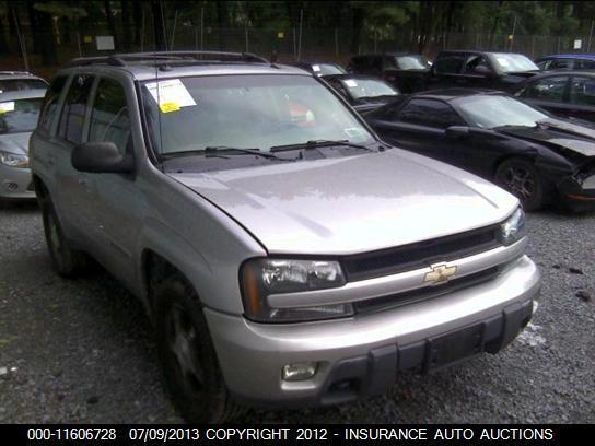 2002-2009 trailblazer roof glass 1285309