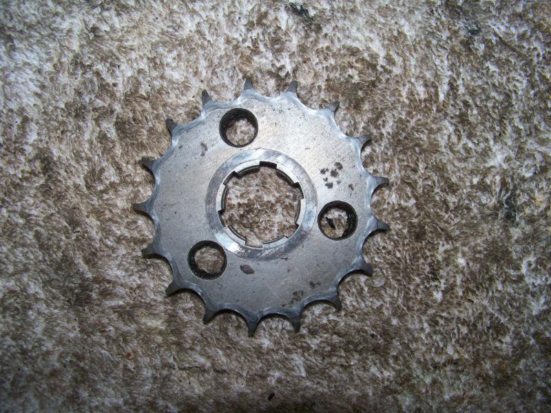 1979 yamaha xs650 xs 650 front chain sprocket