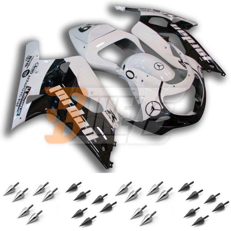 Free bolt kit! injection fairing kit for suzuki gsxr 600 750 2001 2002 2003 ay