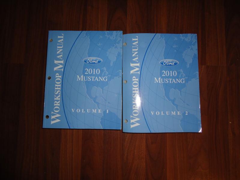 Ford mustang 2010 workshop manual volume 1 & 2