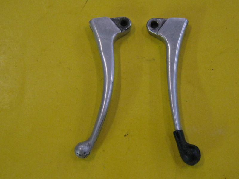 1978-80 honda express moped hand brake and clutch grips.