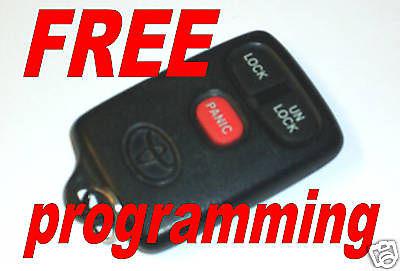 Oem toyota camry sienna keyless remote entry fob transmitter clicker gq43vt7t