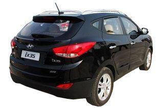 Roof rack side rails for hyundai tucson 10 11 12