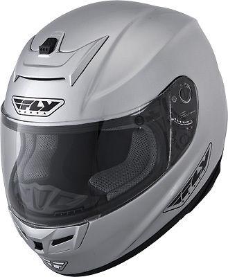 Fly paradigm helmet solid silver xs 73-8003-1