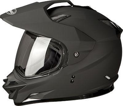 Gmax gm11d dual sport helmet flat black s g5110074