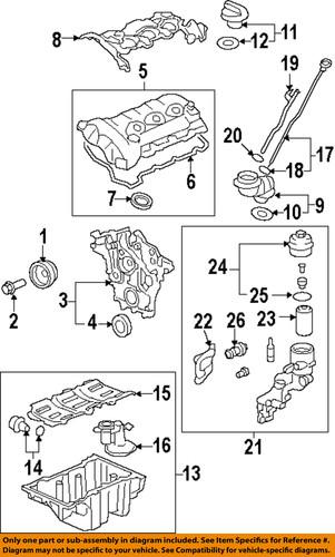 Gm oem 12607600 spark plug tube seal