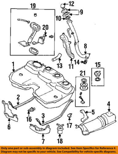 Subaru oem 42072pa010 fuel filter