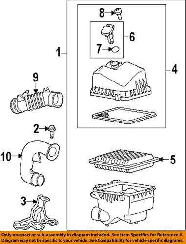 Toyota oem 178010t030 air filter