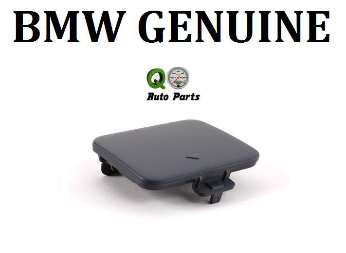 Bmw 525i 525xi 530i tow hook cover primered front side brand new 51 11 7 111 787