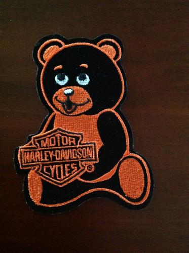 Hrley davidson large black bear 