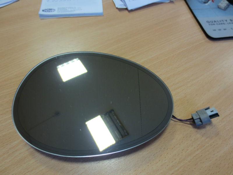 Mini cooper orig. r55 r56 r57 r58 r60 lci mirror glass rh heating & dimming 07-