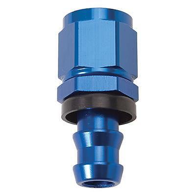 Russell 624020 hose end twist-lok straight -8 an hose to female -8 an blue ea