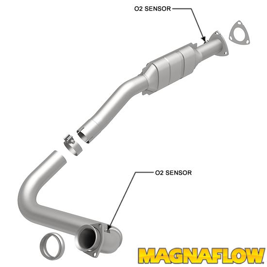 Magnaflow catalytic converter 95472 chevrolet,gmc express 3500,g30,g3500,savana