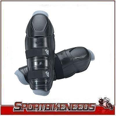 Thor youth quadrant black gray knee guards new osfm