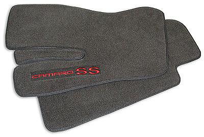 Slp ebony convertible camaro ss floor mats 10447