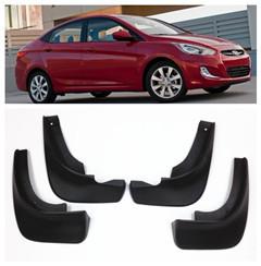 Hyundai accent 2011-2012 mud flaps splash guard fender hatchback 