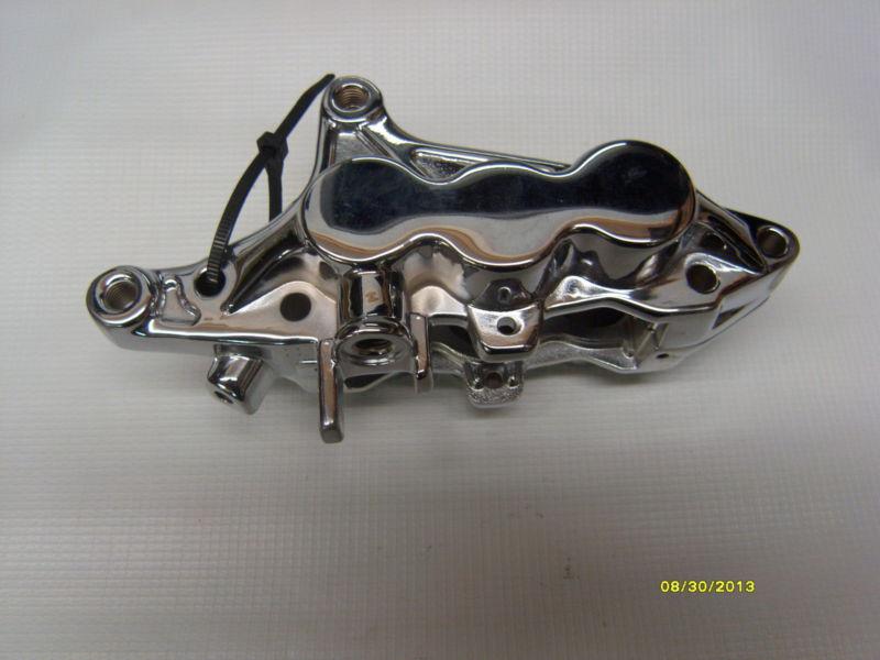 99-07 suzuki hayabusa chrome right front brake caliper  (no exchange)