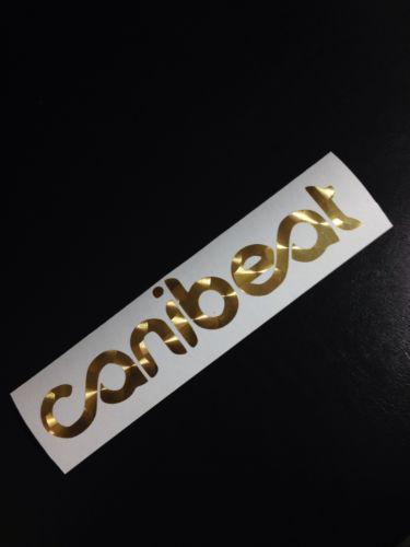 Illest canibeat fatlace stance nation sticker decal jdm gold print large