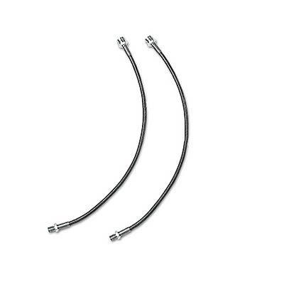 Tuff country 95100 brake line braided stainless steel chevy gmc front each