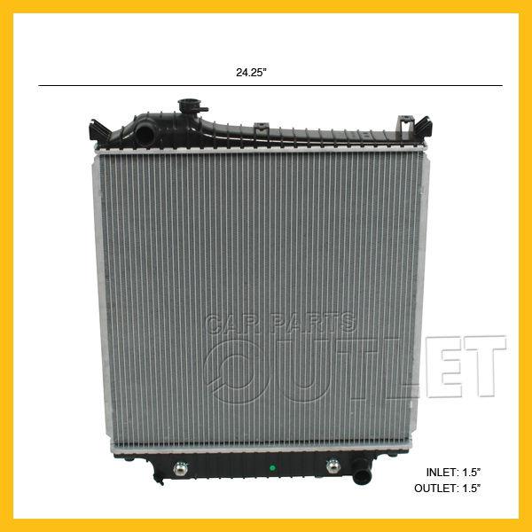 07 08 09 10 explorer xlt radiator 4.6/4.0l 6cyl sport trac mountaineer base auto