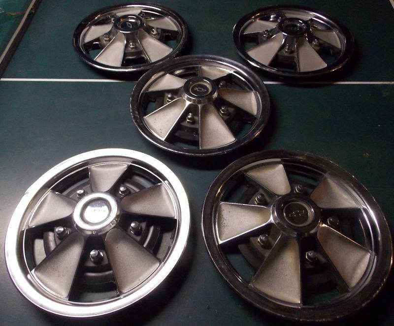 65 66 67 68 69 70 71 72 chevrolet 14" chevelle nova camaro impala mag hubcaps