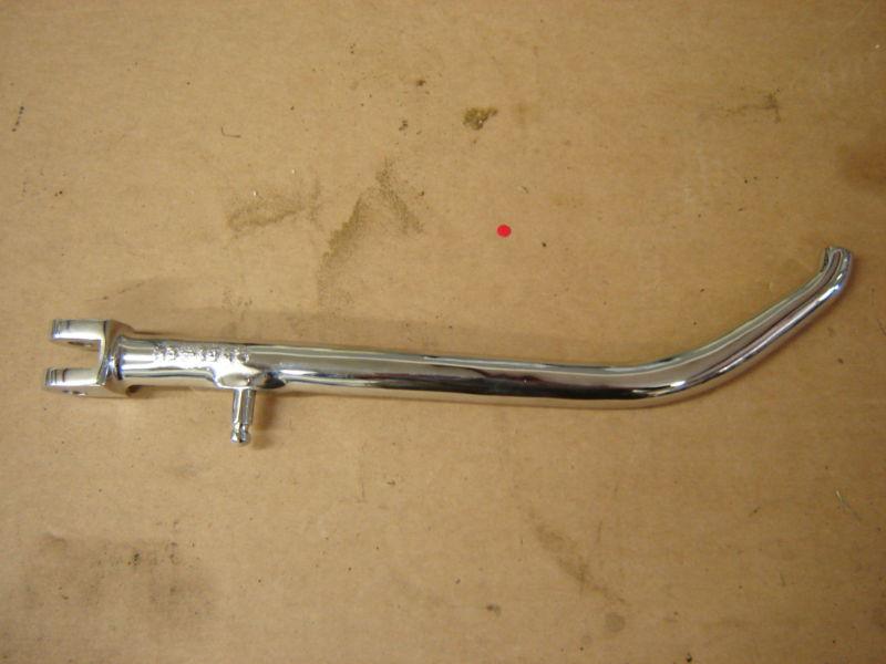 83-1562 triumph 750 side stand bonneville trident show chrome bobber cafe racer