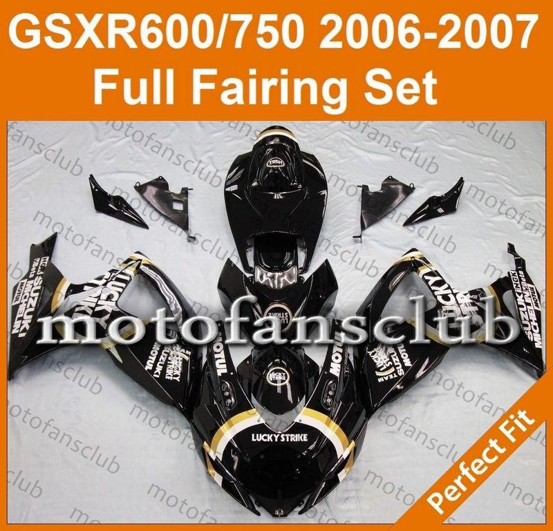 Fit suzuki gsxr 750 gsxr 600 06 07 gsx-r 2006 2007 fairing bodywork k6 #39 c