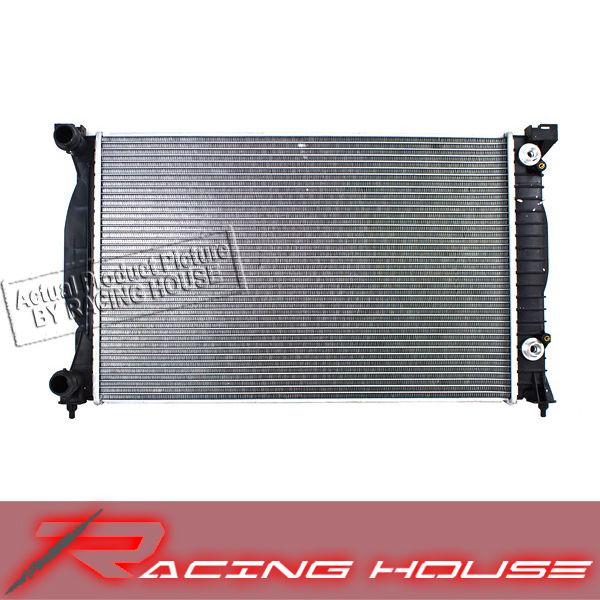 2002-2006 audi a4 s4 quattro a/t m/t w toc+eoc 4cyl turbo aluminum radiator set