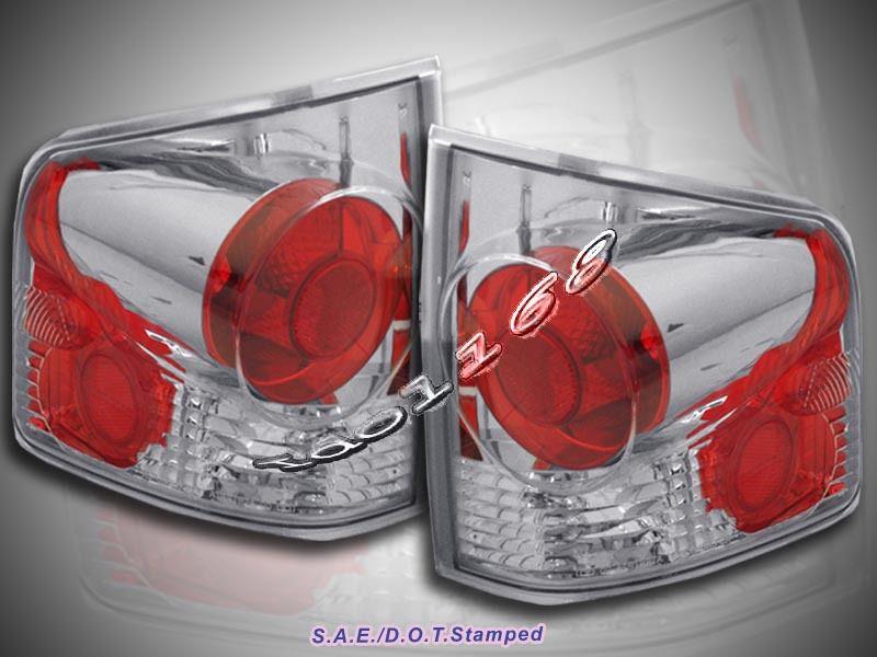 94-04 chevy s10 gmc sonoma tail lights lamp clear pair