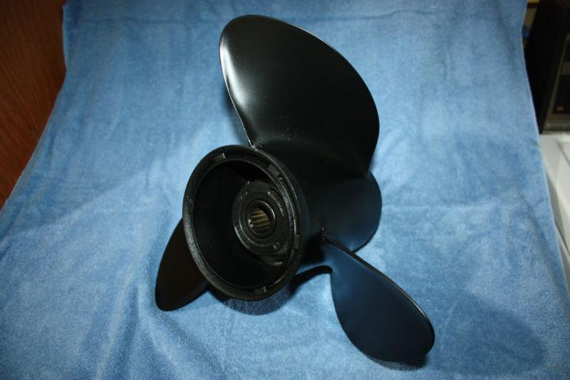 14.25 x 21 pitch aluminum propeller for omc, evinrude, johnson v6 or stern drive