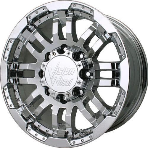 18x8.5 chrome vision warrior  5x4.5 +18 rims nitto terra grappler lt285/65r18