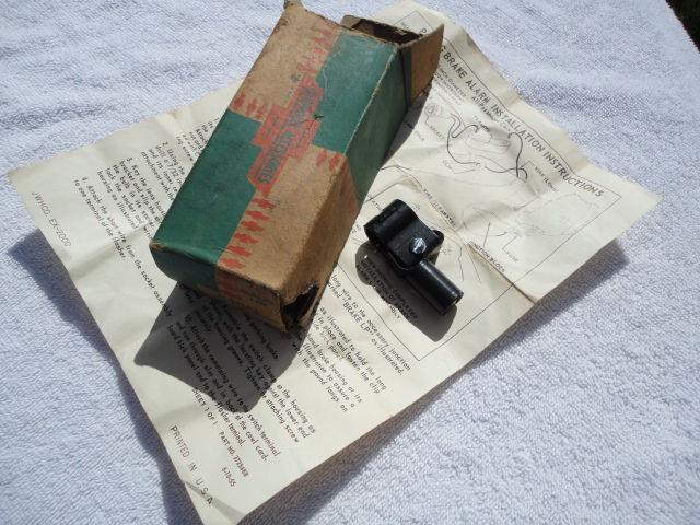   58 59 60 61 corvette nos e-brake light switch trico 1958 1959 1960 1961