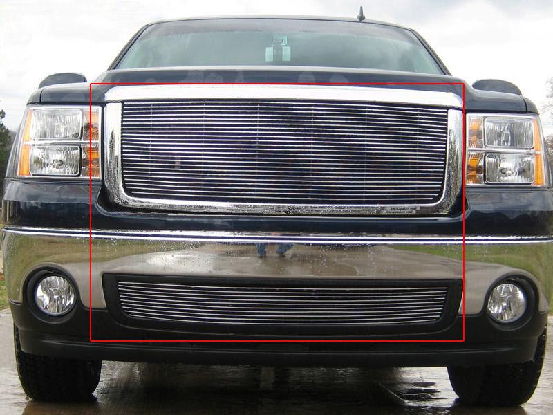 Viogi fit:07-13 gmc sierra 1500 new body grille combo