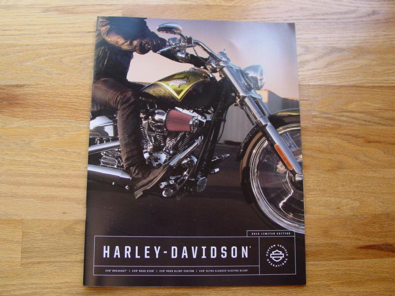 Buy 2013 Harley Davidson CVO Brochure - BRAND NEW - CATALOG - LIMITED ...