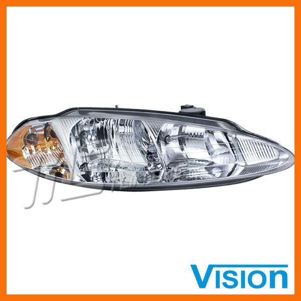 98-01 dodge intrepid es se passenger rh head light lamp w/park & signal type new