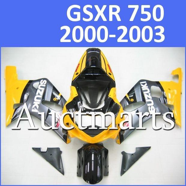 Fit suzuki 00 01 02 03 gsxr 750 gsx-r750 2000 2001 2002 2003 fairing k1 d11 b3