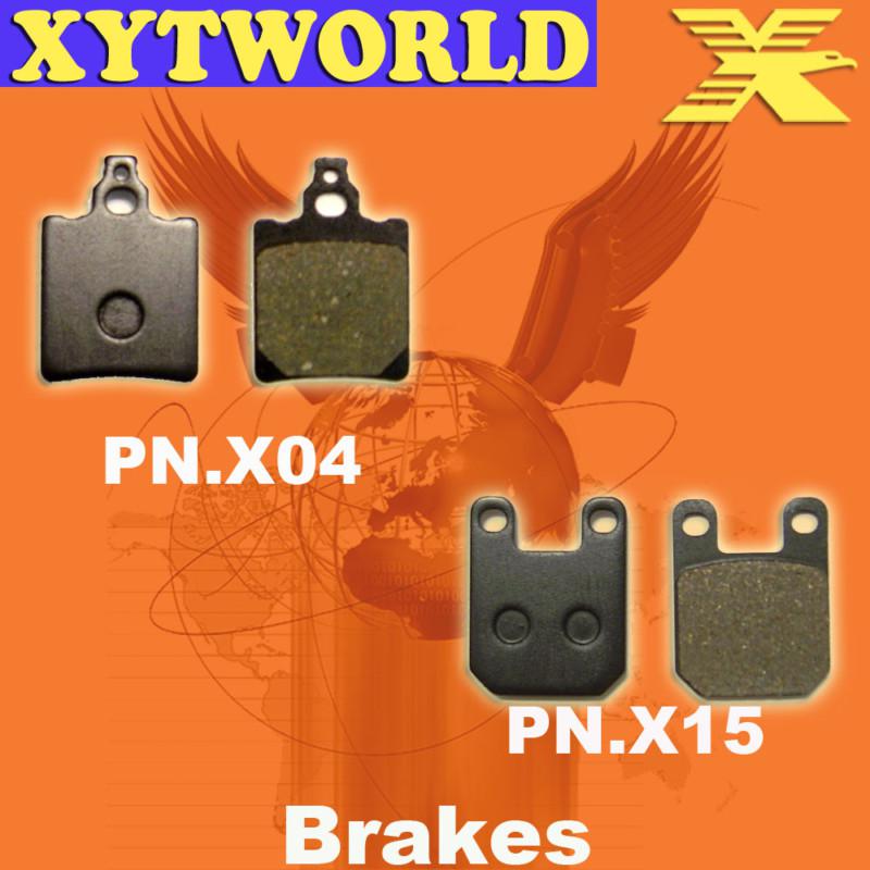 Front rear brake pads for ktm 65 sx pro senior lc 2000-2001