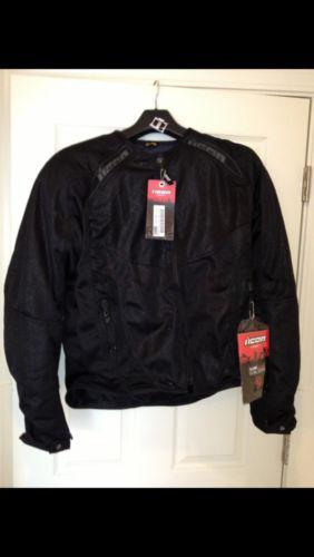 Icon anthem sports bike riding jacket mens medium/womens large