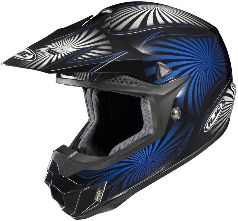 Hjc cl-x6 whirl helmet blue xl/x-large