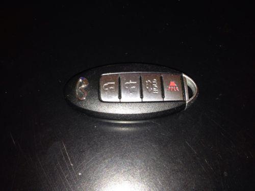 Infiniti key fob, wallet key and valet key