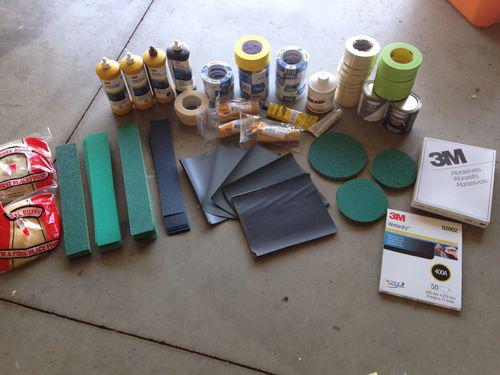 3m and norton automotive products/ sandpaper/body shop supplies