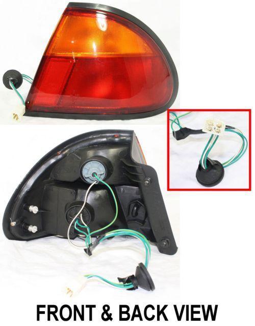 Tail light brake lamp rear passenger's right side rh