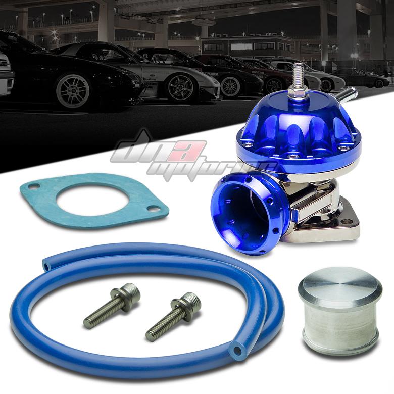 Jdm blue rz psi adjustable blow off valve bov turbo/charger turbocharger boost