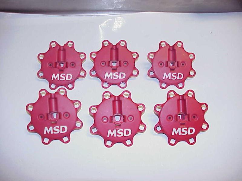 6 msd distributor cap plugwire retainers imca ump wissota nhra ihra nascar arca