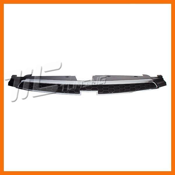 11 12 chevy cruze bumper upper grille honey comb black gm1200623 chrome surround