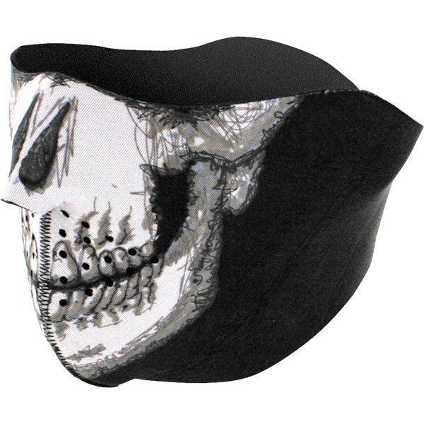 Skull zan headgear skull neoprene half face mask