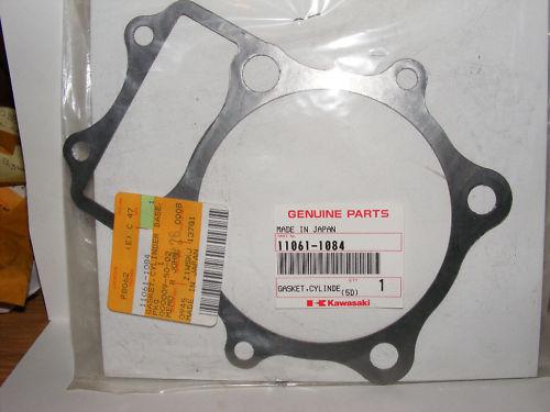 1 new genuine kawasaki cylinder base gasket.