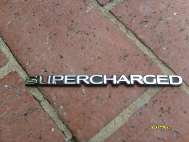 1995 1996 1997 1998 1999 buick riviera supercharged emblem