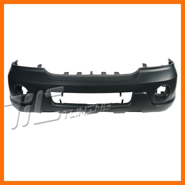 03-04 lincoln navigator unpainted primered black front bumper cover