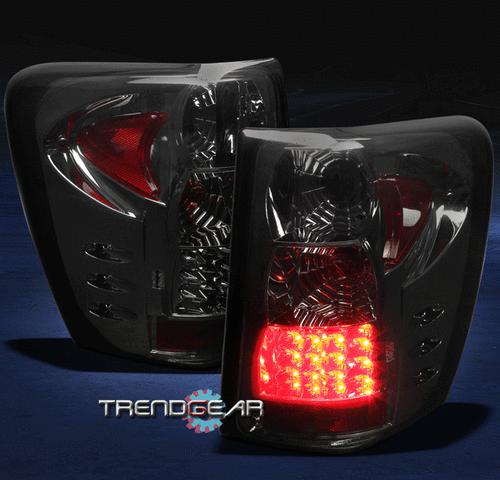 99-04 jeep grand cherokee altezza g2 tail lights smoke 00 01 02 03 left+right